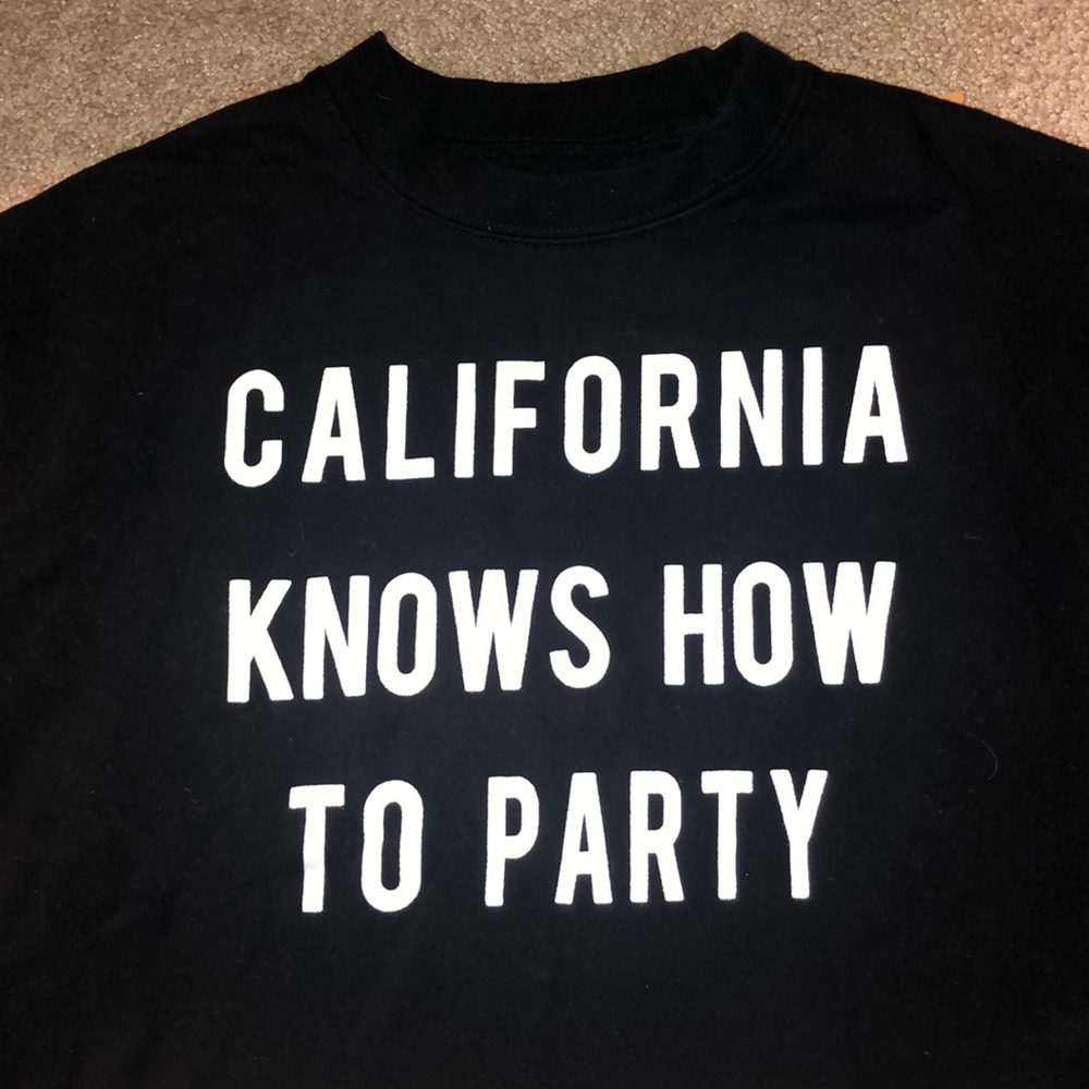 California Knows How to Party Pullover Sweater